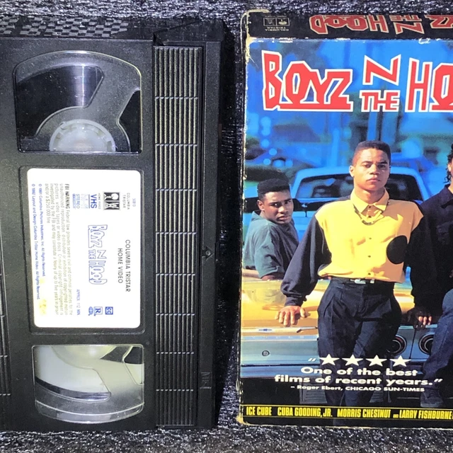 BOYZ N THE Hood VHS Movie Film Video Tape Used Ice Cube Cuba Gooding Jr