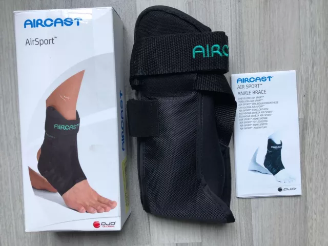 Sprunggelenkorthese AIRCAST AirSport/AirGo Links (L) - Bandage/Schiene  - NEU