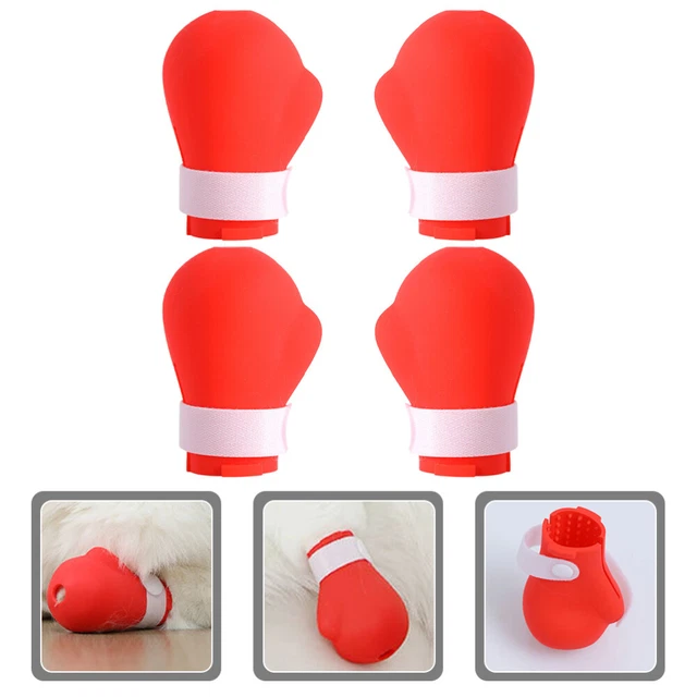 4 piezas Cubierta Protectora Calcetines Mascotas Para Gatos Para Gatos Mascotas Gatitos