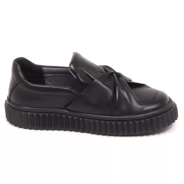 E6012 sneaker bimba black NATURINO scarpe slip on shoe kid girl 2