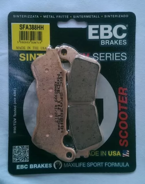 EBC Sintered FRONT Disc Brake Pads Fits HONDA FES125 S-WING (2007 to 2015)