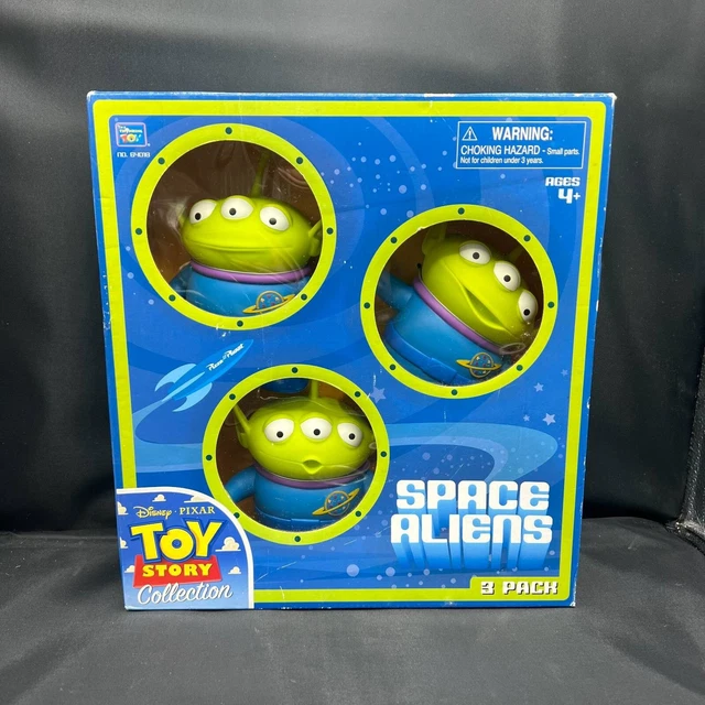 DISNEY PIXAR TOY Story Collection Space Aliens 3 Pack 64018 Thinkway
