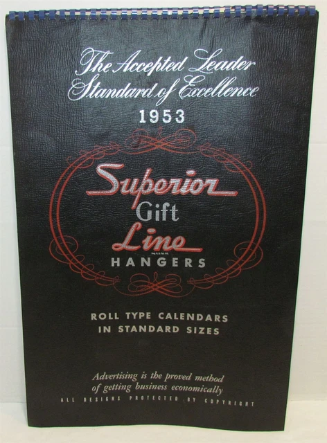 1940-59, Calendars, Paper, Collectibles - PicClick