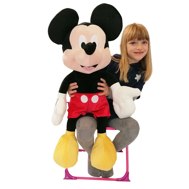 Mickey Mouse Peluche Gigante 80cm Originale Disney Classico Topolino