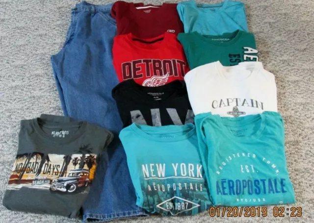 Men's Size Xl Wrangler, Aeropostale And Much More Clothing Lot