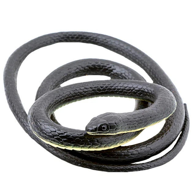 Realistic Rubber Snakes Halloween Imitation Snake Toys Children Little Snake