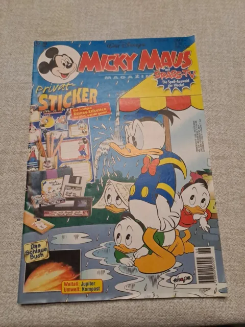 Micky Maus Comicheft Nr. 46/1995 komplett mit allem Orginal