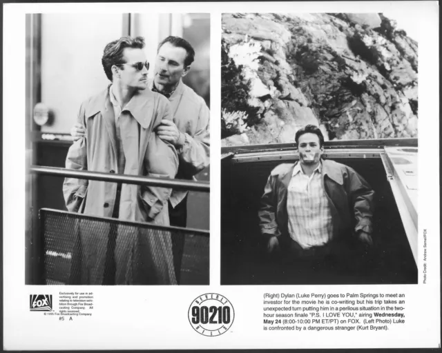 Luke Perry Beverly Hills 90210 Original 1995 Promo Photo Palm Springs
