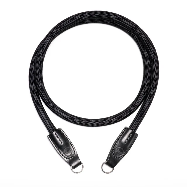 New COOPH Leica Rope Strap 126 cm / 49,6" (Black, Steel Ring) USA Dealer #38095