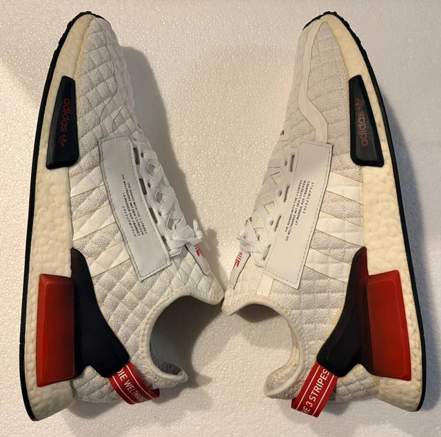adidas gazelle silver green womens Adidas NMD R1 "Red Camo"  Beater Sneaker