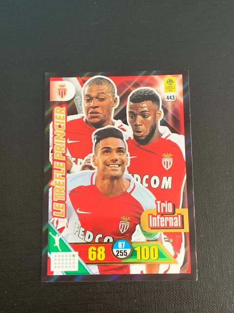 Carte Sportive Kylian Mbappé - Bravo Sport 2017 - AS Monaco - Carte Recrue Rare édition Allemande
