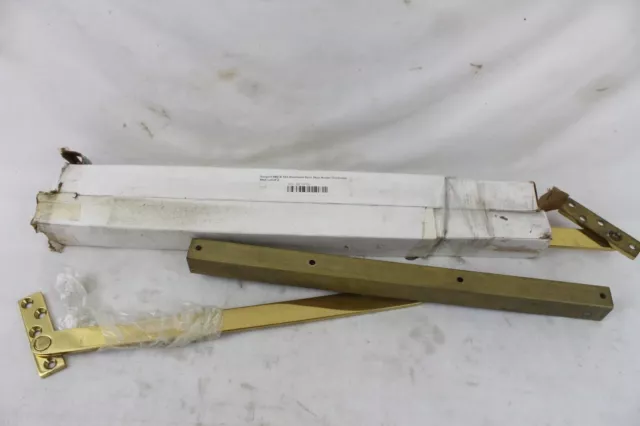 2 Vintage NOS Brass Sargent 693-S-103 DR-4 Overhead Door Stop Holder Controller