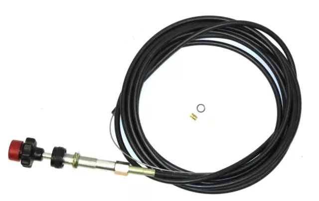 Buyers Products VCGTX25 25' Vernier Locking Control Cable, Truck Equipment