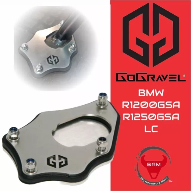 GoGravel BMW R1200/1250GS Adventure LC side stand enlarger (K51)