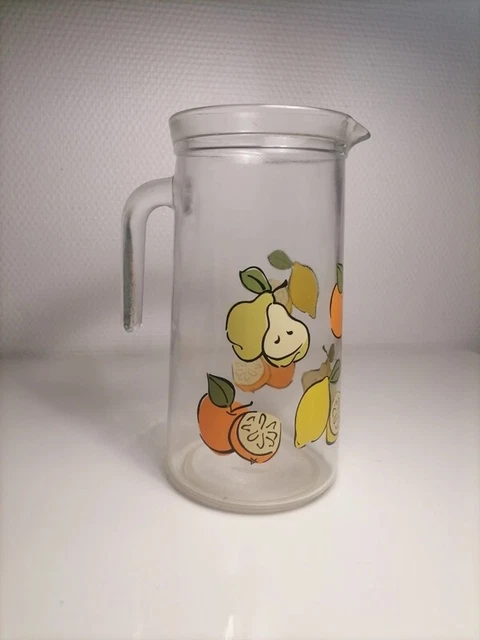 PICHET JUS DE fruits B ITALY verre transparent multicolore Design