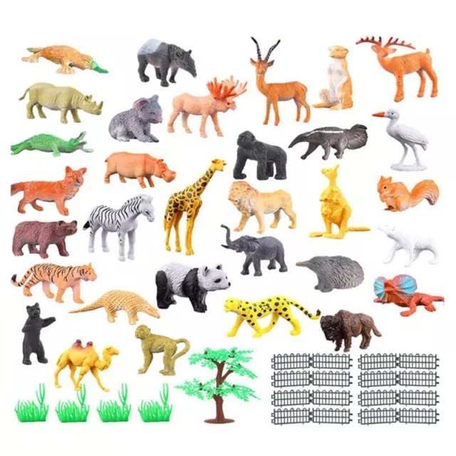 Simulation Jungle Farm Jungle Cognition Educational Toy for Kid