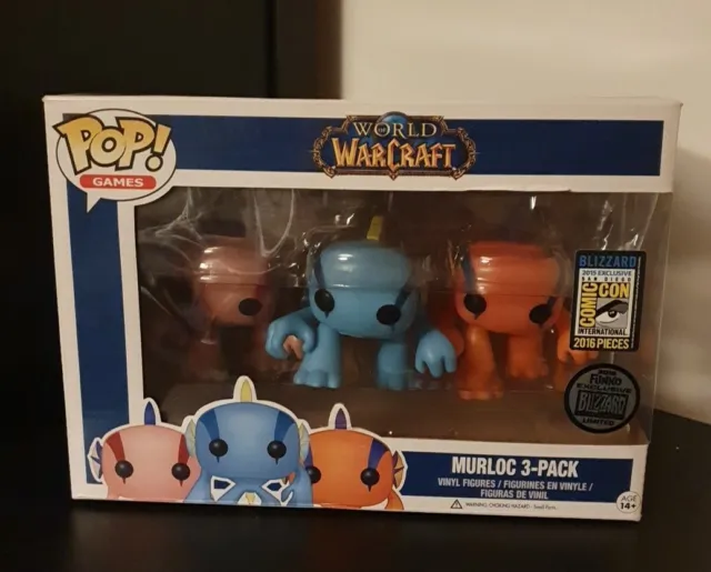 Murloc 3-Pack 2015 SDCC Exclusive Vaulted Exclusive Funko Pop!