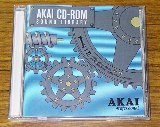 VTG AKAI PROFESSIONAL Sound Library 2.8