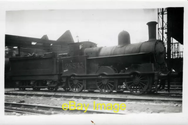 Photo 6x4 Railway Steam ex LNWR 0-6-0 LMS 28543 Crewe Shed c1930
