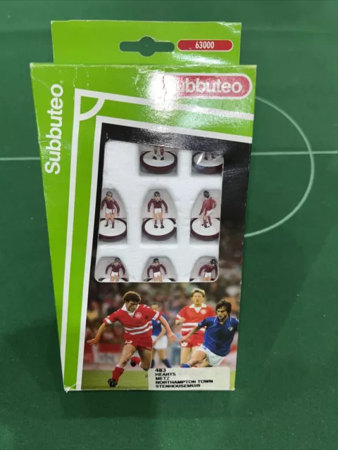 Subbuteo Team Mp Lw 483 Hearts Metz Northampton Mint In Exc Box With Orig Ref