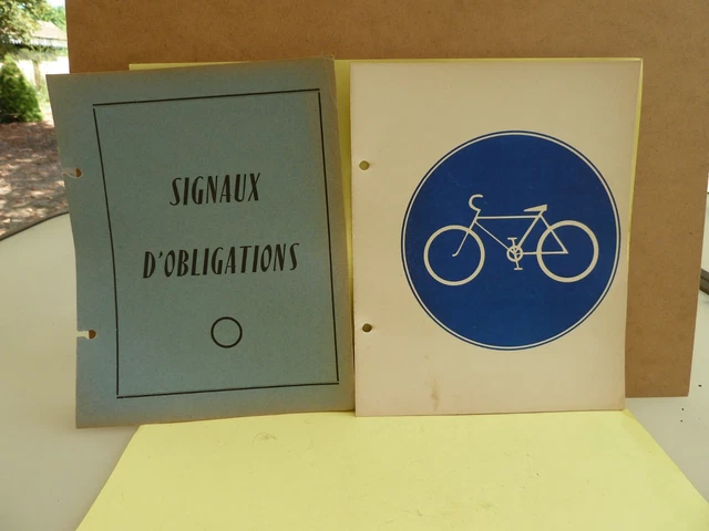 ANCIENNE FICHE SCOLAIRE Du Code De La Route EUR 3,00 - PicClick FR