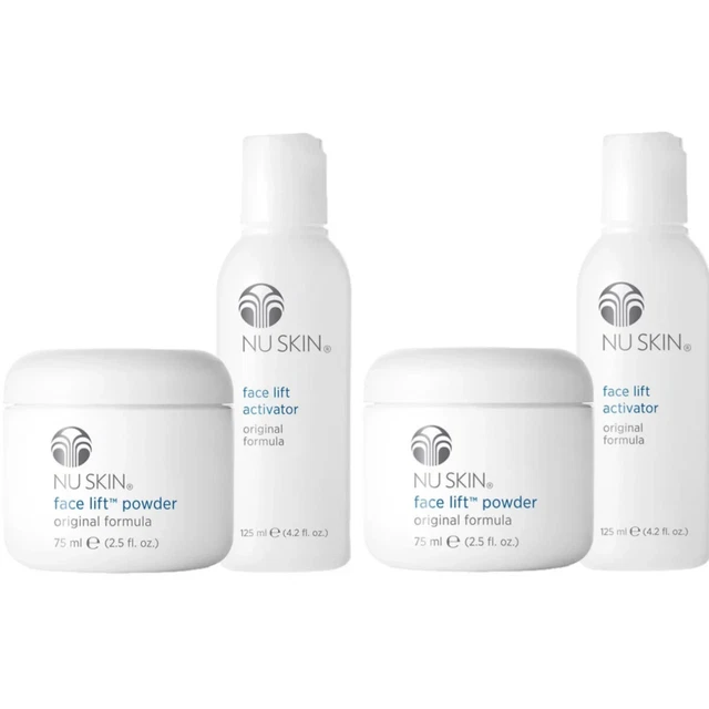 Two sets of NUSKIN nu skin Face Lift with Activator #9