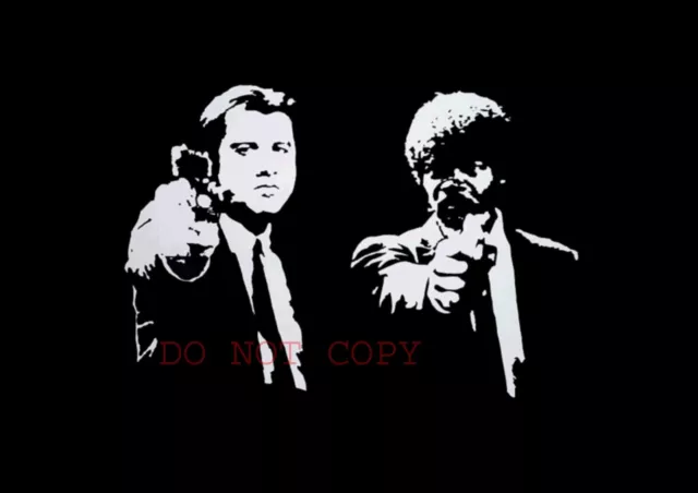 Pulp Fiction Classic Movie Poster A4 GLOSSY POSTER + FREE POSTAGE