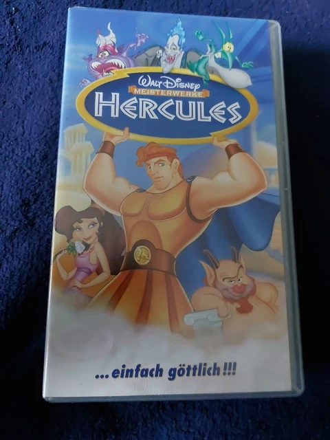 ORIGINAL WALT DISNEY Meisterwerke Hercules einfach göttlich VHS ...