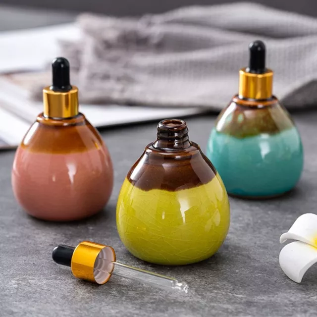 Good Sealing Aromatherapy Diffuser Ceramic Refillable Bottles  SPA