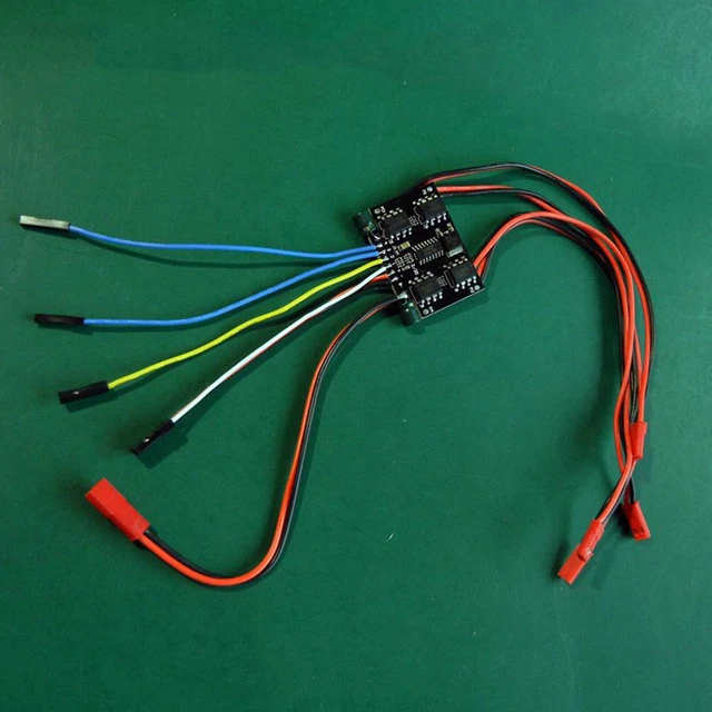 For RC Tank Car 16/1 4CH Dual-Way Brushed ESC Motor Electronic Speed Controller