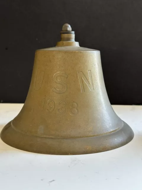 ANTIQUE SOLID BRASS Nautical NAVY USN Ships Boat Bell Ballou's & I Co. New  York $1,186.57 - PicClick AU