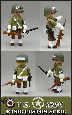 Custom Playmobil Custom Legion LEGIONARIO Fusil HK G36 Ejercito Español SOLDADO WW2 ACW 