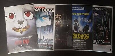 🔥STRAY DOGS 1 2 3 4 5 SET IMAGE COMICS FLEECS 1st print horror VARIANT HOT🔥