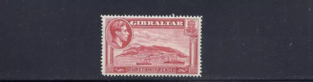 GIBRALTAR 1938 KGVI (SG 123 1 1/2d perf 14) F/VF MH