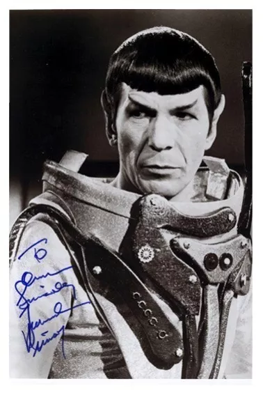 Leonard Nimoy ++Autogramm++ ++Star Trek -Mr.Spock++2