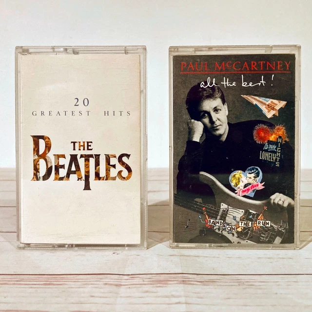 THE BEATLES 20 Greatest Hits & Paul McCartney All The Best Cassette ...