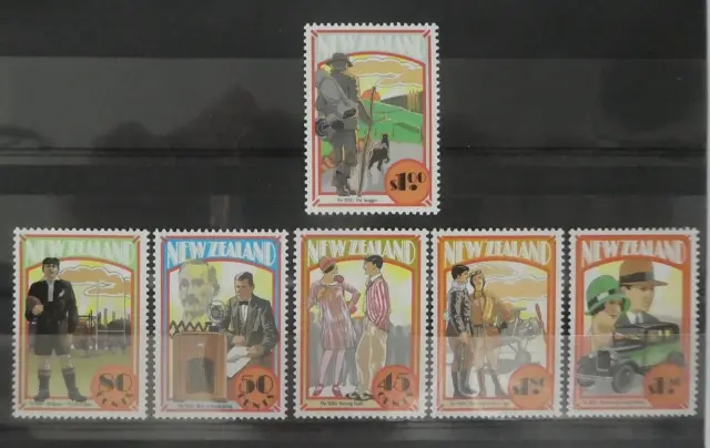 Set de timbres Natal Gold - Un shilling - Neuf pence