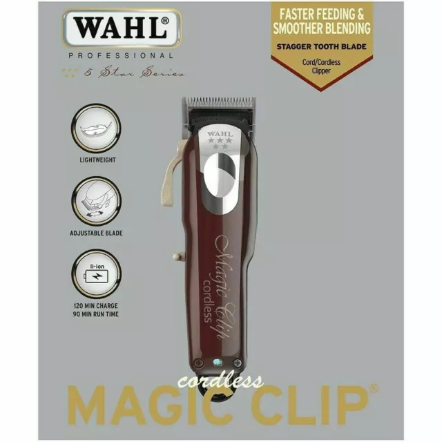 Wahl Professional Hair Clippers & Trimmer Mens Hair Shaver Corded & Cordless UK 2