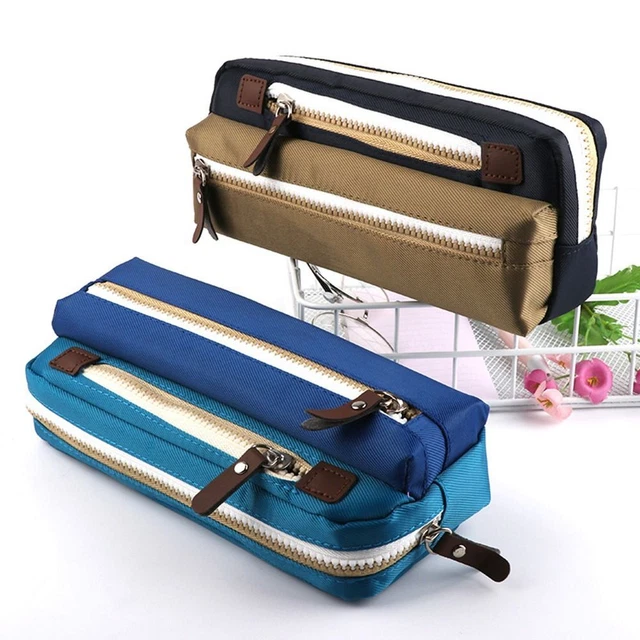 capacité Camouflage Sac Crayon Papeterie Sac Pochette de stockage Crayon Boîte