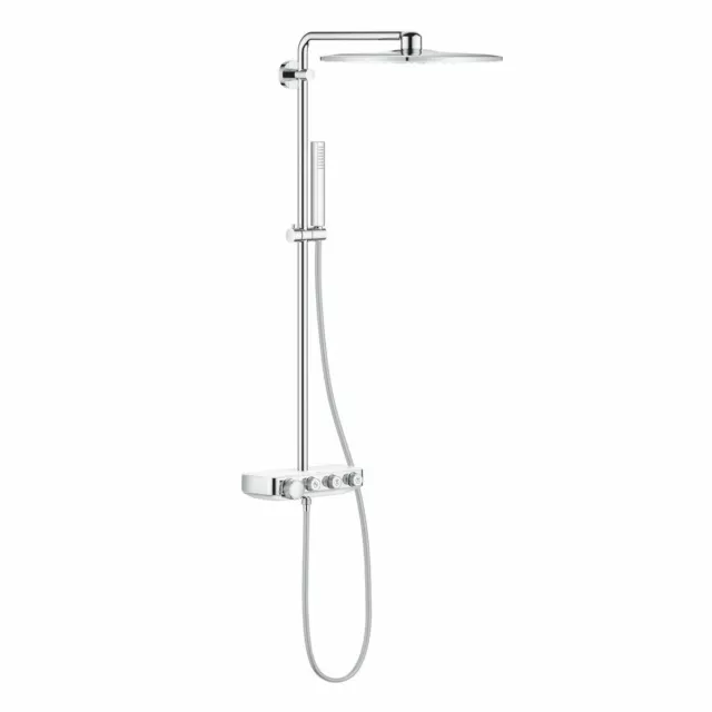 Grohe 	Euphoria Smartcontrol Duschsystem Cube Rainshower 310 Duo Moon White