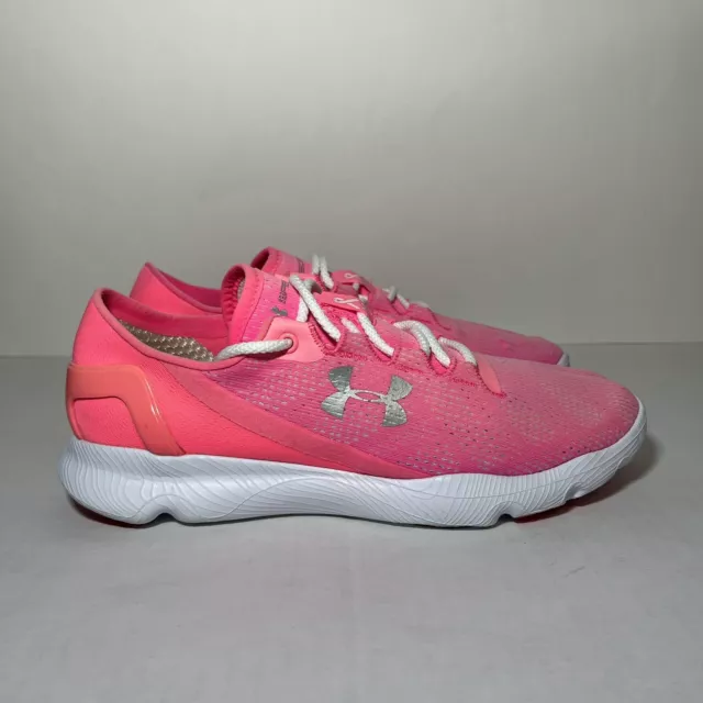 Size 7.5 - Women’s Under Armour Speedform Apollo Pink Running Shoes BCA