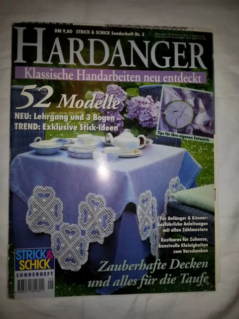 Strick & Schick Hardanger Sonderheft Nr. 5 (1994) sticken