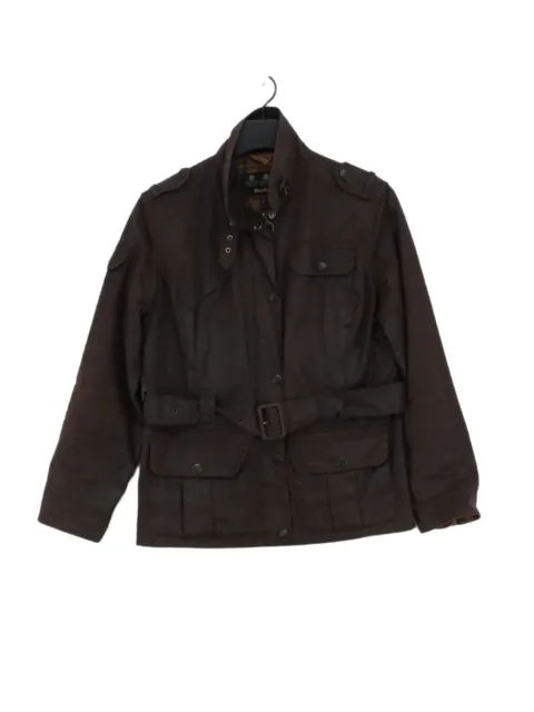 Barbour Women's Coat UK 12 Brown 100% Other Overcoat
