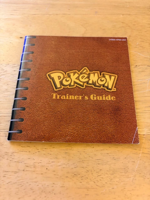 Pokémon Trainer‘s Guide / Pokémon Trainers Guide blau /rot (Gebraucht