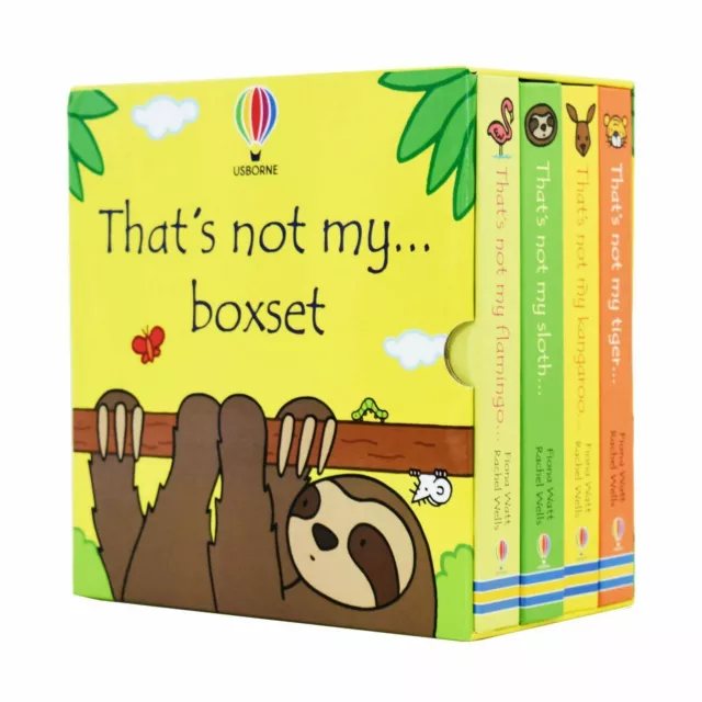 Thats Not My Boxset 4 Books Collection Set by Fiona Watt Board Book