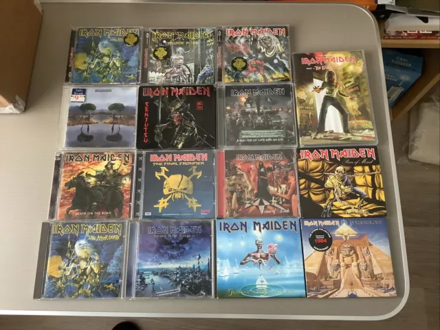 Iron Maiden CD Collection - Live, Final, Death, Senjutso, Beast, Son, Life, Etc