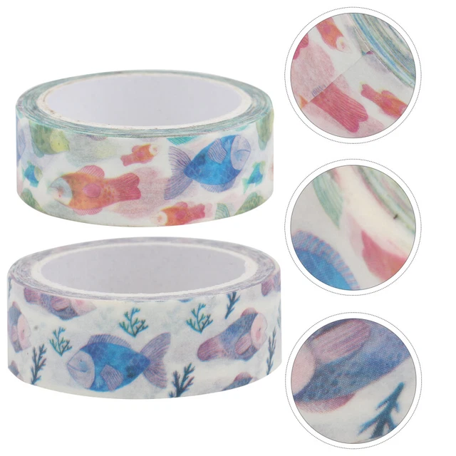 5 rouleaux Une Bande De Papier collant Large Washi Bande