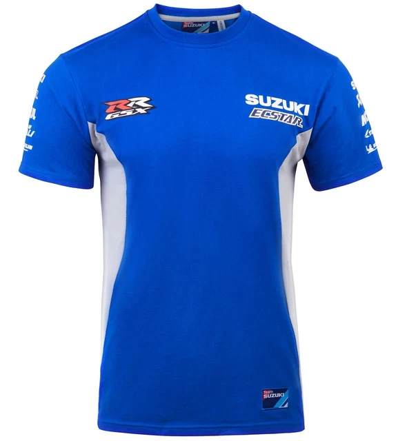 T-SHIRT SUZUKI ECSTAR RACING TEAM BIKE MOTO GP SUPERBIKE NUOVA! Bambini personalizzato