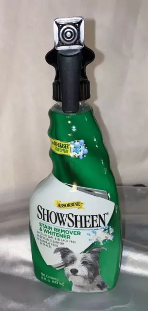 ShowSheen Stain Remover & Whitener Spot Remover Spray for All Dog Breeds - 16 oz
