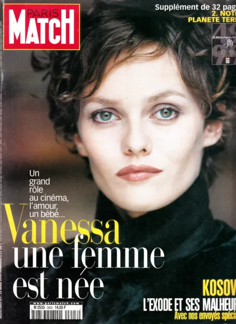 Paris Match  Vanessa Paradis 2547/1998 3*